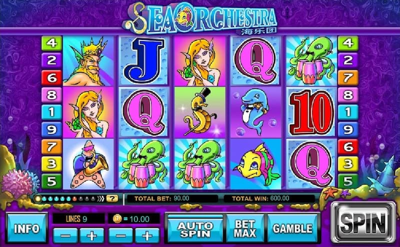 Sea Orchestra - tựa game hot tại Rich88 nổ hũ